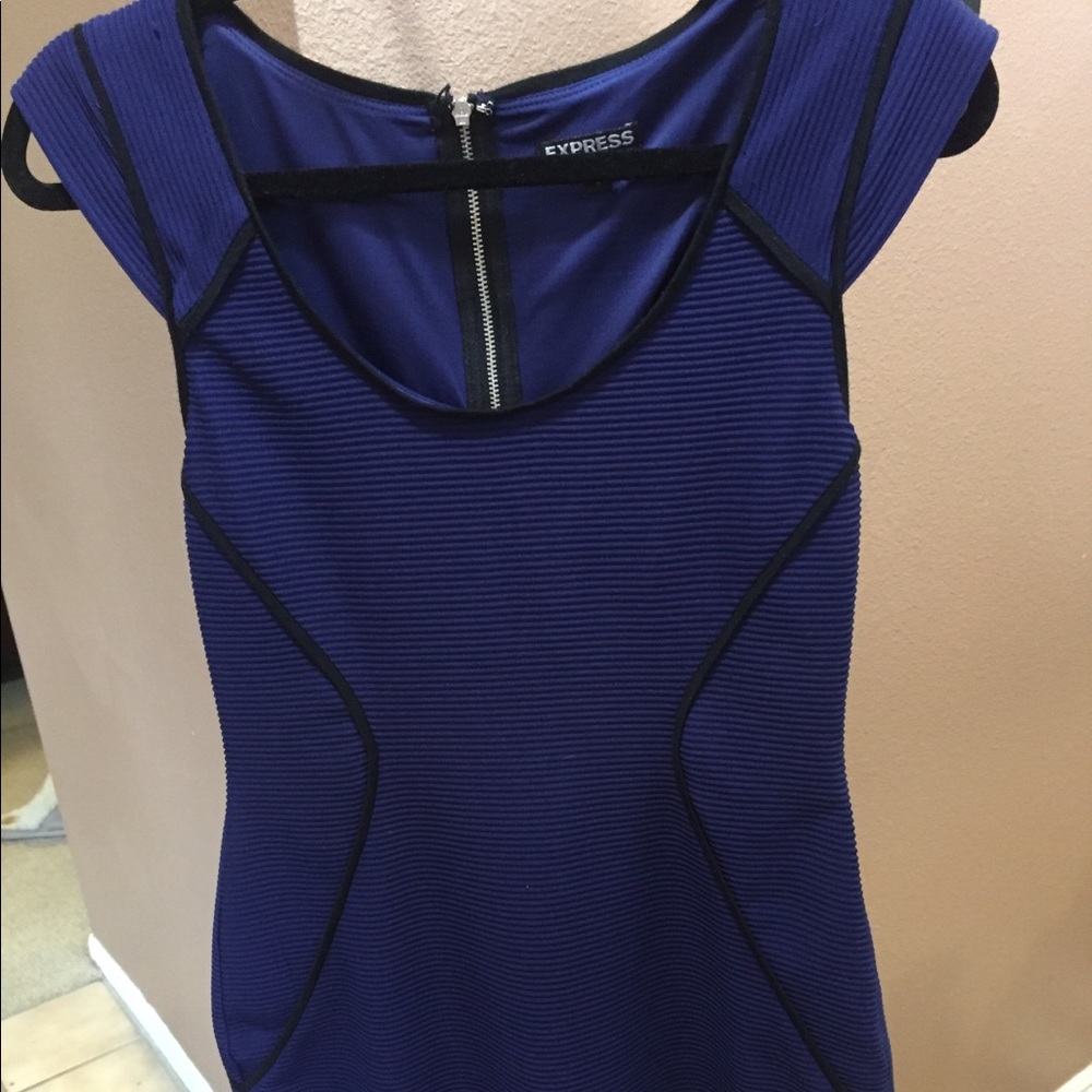 Express Royal Blue dress Sz 6, gently used.